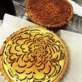 detector's cooksnap of when they made チョコの花咲く✿チーズケーキタルト.