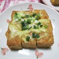 papepo☆'s cooksnap of when they made まな板いらず！厚揚げ味噌チーズ焼.