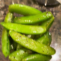 お帽子's cooksnap of when they made スナップエンドウのアジア風炒め黒胡椒風味.