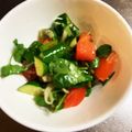 のえもゆ's cooksnap of when they made パクチー☆アボカド☆トマトのサラダ.