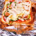 梢もん's cooksnap of when they made ＊即席ソースで絶品ピザトースト＊.