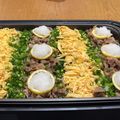 ぶーにゃん510☆'s cooksnap of when they made ホットプレートで作る瓦そば.
