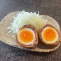 ・＊M＊・'s cooksnap of when they made 外はサクッ開けたらトロッ、スコッチエッグ.