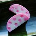 柚希星菜's cooksnap of when they made お弁当に♪水玉のかまぼこ.