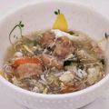 ゆ→ちむ❦180SX's cooksnap of when they made 鶏団子スープ✩離乳食後期～.