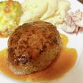 ｍａｈａ's cooksnap of when they made 冷凍ハンバーグ　簡単失敗なしの焼き方.