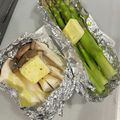 B7282E's cooksnap of when they made 簡単！エリンギのホイルバター焼き.