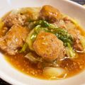 t0mt0mt0m's cooksnap of when they made 肉団子と白菜の中華煮♡.