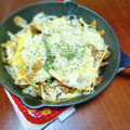 かわゆう1211's cooksnap of when they made れんこんときのこのピザ.