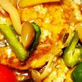 earth。's cooksnap of when they made 豆腐ハンバーグと野菜の煮込み.