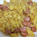 料理大好きボーイ's cooksnap of when they made 5分で簡単朝食！ソーセージ炒飯.