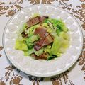 コムギ大好き's cooksnap of when they made パストラミビーフとキャベツのレモン和え.