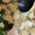 みずぼうそう's cooksnap of when they made ヘルシー筋肉！風邪にも！鶏団子と葱の鍋！.