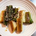 scottle12w's cooksnap of when they made 長ネギのピリ辛焼き.