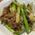 半熟王子's cooksnap of when they made アスパラと牛肉のオイスター炒め.