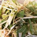 キムチキムチキムチ's cooksnap of when they made ☺水菜と大根のお手軽サラダ☺.