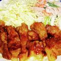 まんまるタマゴ君's cooksnap of when they made 豚テキ・カレー風味♪.
