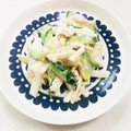 あっこ姉's cooksnap of when they made 和食の副菜☆長芋とささみの梅ゴママヨ和え.