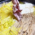 きよろんろん's cooksnap of when they made ＊温まる 我が家の豚しゃぶ鍋＊.