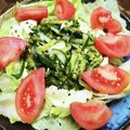 ばりにゃんこ's cooksnap of when they made きゅうり・豆腐・わかめの簡単中華風サラダ.
