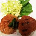 ぴょこたまる's cooksnap of when they made ソイミートのヘルシーハンバーグ.