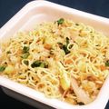 私市ビッキーズ津門巳's cooksnap of when they made “あさり薄揚葱ガリそば飯丼” 我が家の丼.