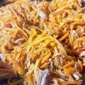 ぽんぽこ♩'s cooksnap of when they made お弁当に簡単★卵なしのにんじんしりしり.