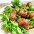 サンディサンディ's cooksnap of when they made 簡単！油淋鶏　唐揚げリメイク.