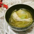 Laufen's cooksnap of when they made 鯛のお吸い物.