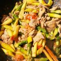 ame-ikuru's cooksnap of when they made 豚バラ肉とトマトの炒め物♪めっけ.