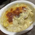 クック0XCLKI☆'s cooksnap of when they made 【龍愛】マカロニサラダでリメイクグラタン.
