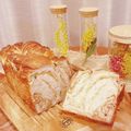 yayorita's cooksnap of when they made メイプルマーブル食パン（折り込みシート）.