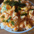 まーく71's cooksnap of when they made ご飯がとまらない！明太子の卵炒め.