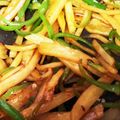 すのうこっとん's cooksnap of when they made じゃがいもとピーマンの青椒肉絲風炒め.