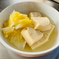 azbjbn's cooksnap of when they made 白菜と高野豆腐の煮浸し.