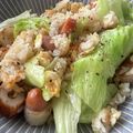 ayanekoko's cooksnap of when they made 簡単レタスチャーハン.