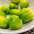 なびろめ's cooksnap of when they made 芽キャベツの下ごしらえ.