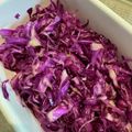 ぽぅにゃん's cooksnap of when they made 紫キャベツラペ♡.