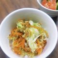 そらてんママ's cooksnap of when they made キャベツと人参のゴマおかかでモリモリ和え.