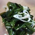 ☆卵大好き☆'s cooksnap of when they made しゃきしゃきで絶品！簡単生わかめのナムル.