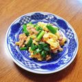もふもふクロさん's cooksnap of when they made こっくり♡豚卵ニラ炒め.