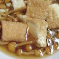 ＊＊k＊＊'s cooksnap of when they made 厚揚げとなめこのレンジで簡単煮.