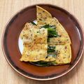 量子♬'s cooksnap of when they made ☺簡単韓国料理♪基本のニラのチヂミ☺.