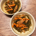 ハグちゃん's cooksnap of when they made さつま揚げと切り昆布の煮物【作り置き】.