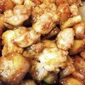 bigflowers's cooksnap of when they made 揚げジャガ味噌がらめ。.