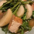 Magumilk54's cooksnap of when they made 【フレイル予防】かぶと厚揚げの煮物.