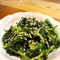 みのるキッチン's cooksnap of when they made 簡単！すっきり爽やか～春菊の辛子和え.