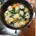 クック18E9JP☆'s cooksnap of when they made あじのつみれ汁【柏市学校給食】.