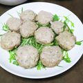ひろちゃん☆ママ's cooksnap of when they made レンチンで簡単☆ヘルシー笠増し皮なし焼売.