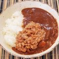 あーこ姐's cooksnap of when they made カレーに納豆！（お代わりにも）.